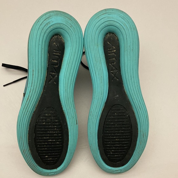 Nike Air Max 270 Shoes Womens Size 7Y AQ3196-101 White Aurora Teal - Picture 6 of 7